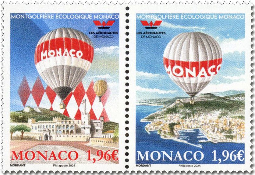 n° 3414/3415 - Timbre MONACO Poste