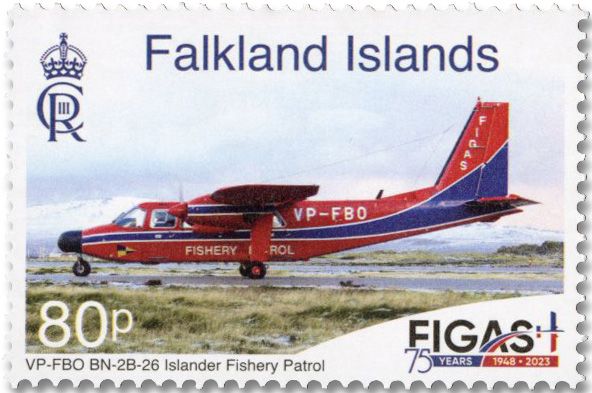 n° 1436/1439 - Timbre FALKLAND Poste