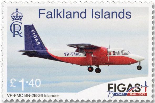 n° 1436/1439 - Timbre FALKLAND Poste