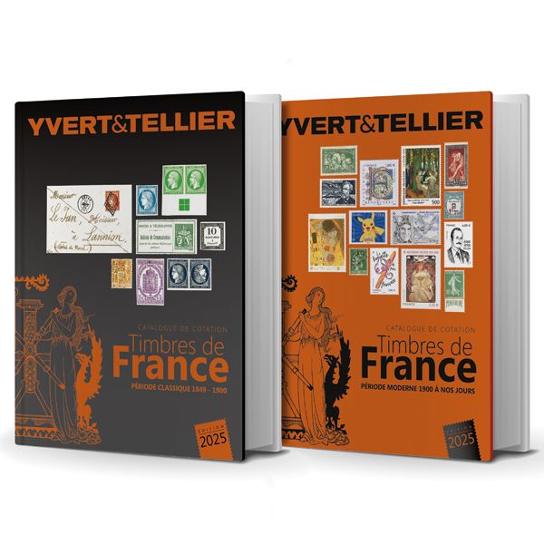 TOME 1 - 2025 (Catalogue des Timbres de France  - 2 volumes : Période Classique et Moderne)