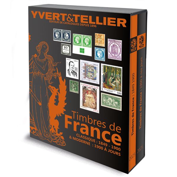 TOME 1 - 2025 (Catalogue des Timbres de France  - 2 volumes : Période Classique et Moderne)