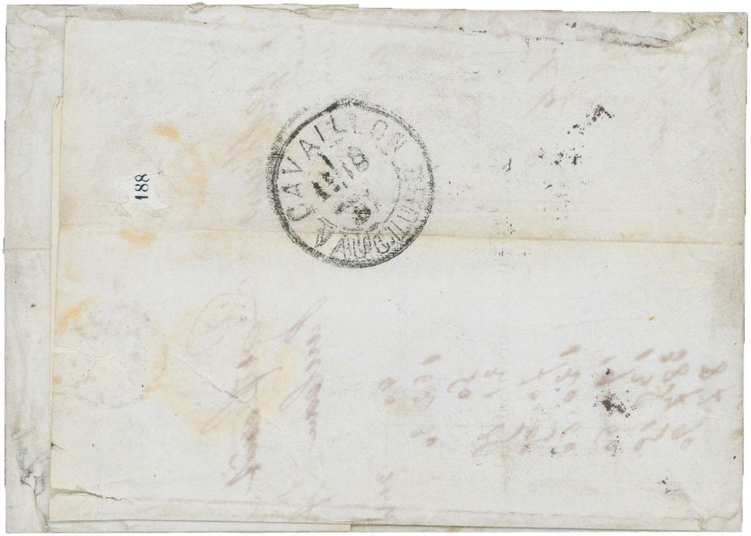 France : n°81 obl. sur lettre