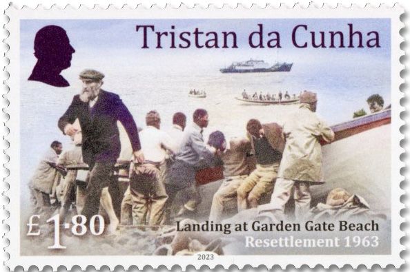 n° 1344/1347 - Timbre TRISTAN DA CUNHA Poste