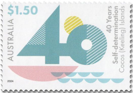 n° 550/551 - Timbre COCOS (ILES) Poste