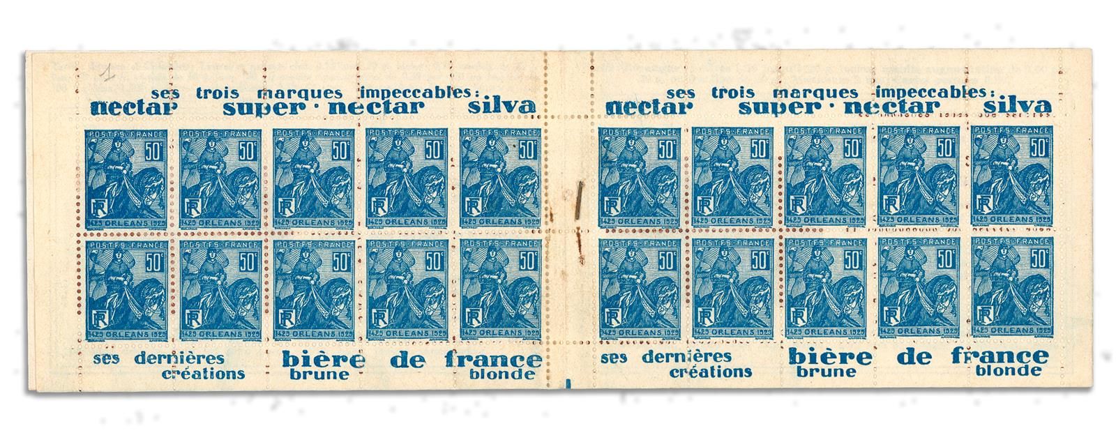 n° 257-C2** - Timbre FRANCE Carnets