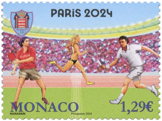 n° F3452 - Timbre MONACO Poste