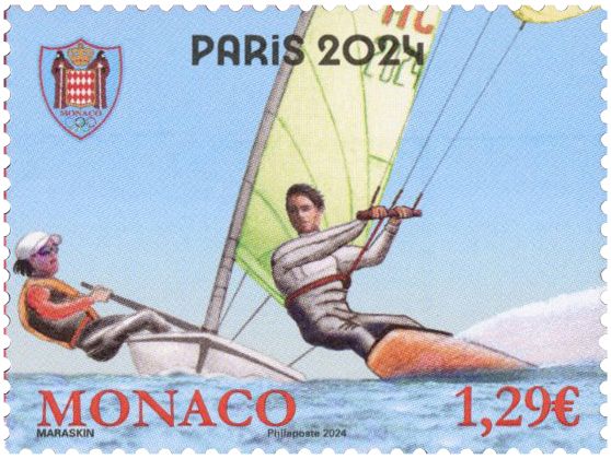 n° F3452 - Timbre MONACO Poste