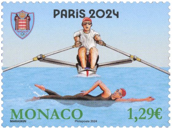 n° F3452 - Timbre MONACO Poste