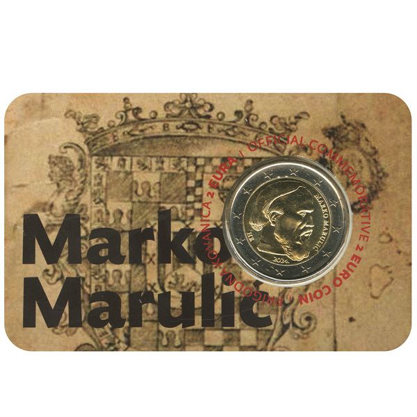 BU : 2 EURO COMMEMORATIVE 2024 : CROATIE (Marco Marulic)