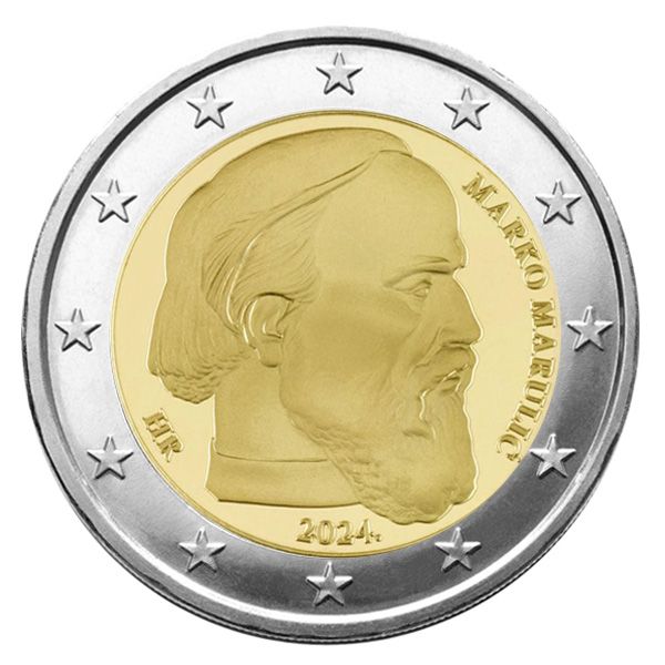 BU : 2 EURO COMMEMORATIVE 2024 : CROATIE (Marco Marulic)