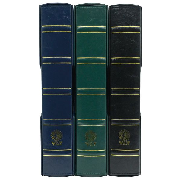 ALBUM CARTES POSTALES PREMIUM : Etui + reliure (Bleu)