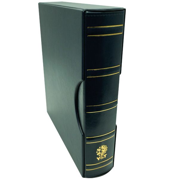 ALBUM CARTES POSTALES PREMIUM : Etui + reliure (Bleu)