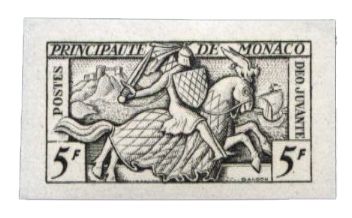 n°371/375** ND - Timbre MONACO Poste