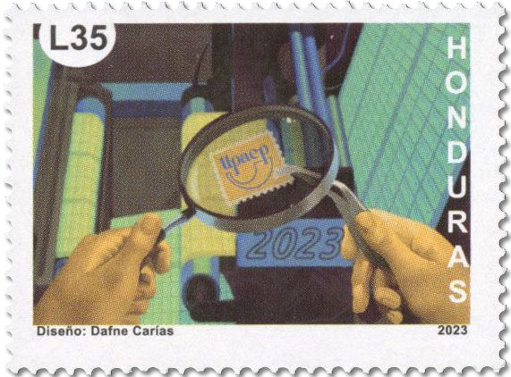 n° 343/344 - Timbre HONDURAS Poste