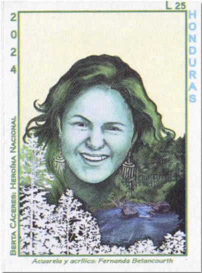n° 347/350 - Timbre HONDURAS Poste