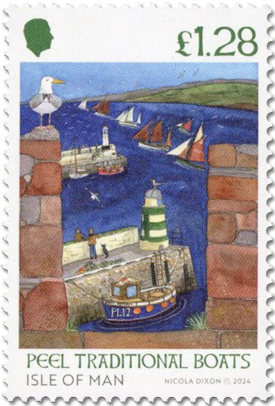 n° 3133/3138 - Timbre ILE DE MAN Poste