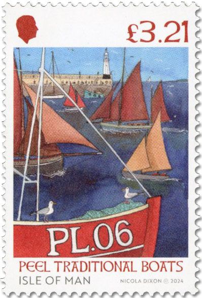 n° 3133/3138 - Timbre ILE DE MAN Poste