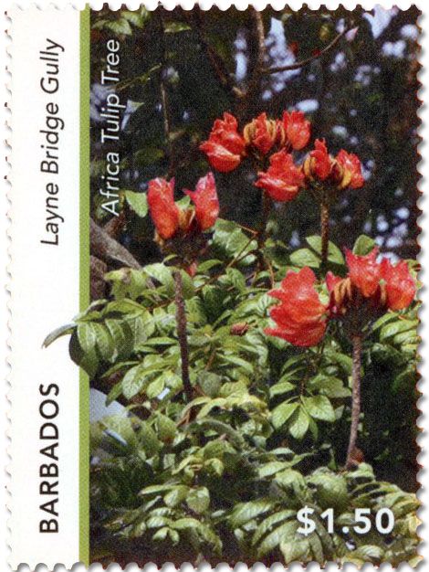 n° 1376/1386 - Timbre BARBADE Poste