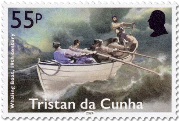 n° 1352/1355 et n° 1356/1359 - Timbre TRISTAN DA CUNHA Poste