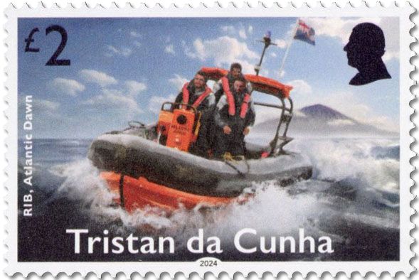 n° 1352/1355 et n° 1356/1359 - Timbre TRISTAN DA CUNHA Poste