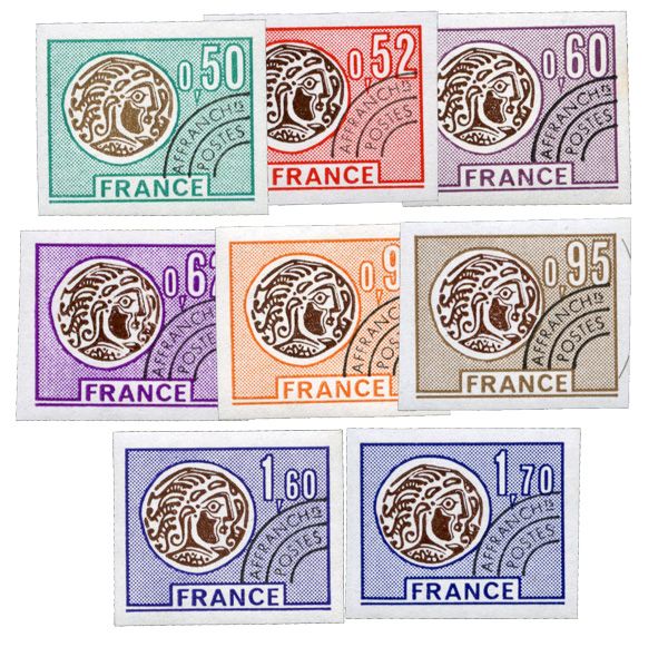 n° 138/145** ND - Timbre FRANCE Preobliteres