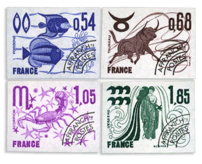 n° 146/149** ND - Timbre FRANCE Preobliteres