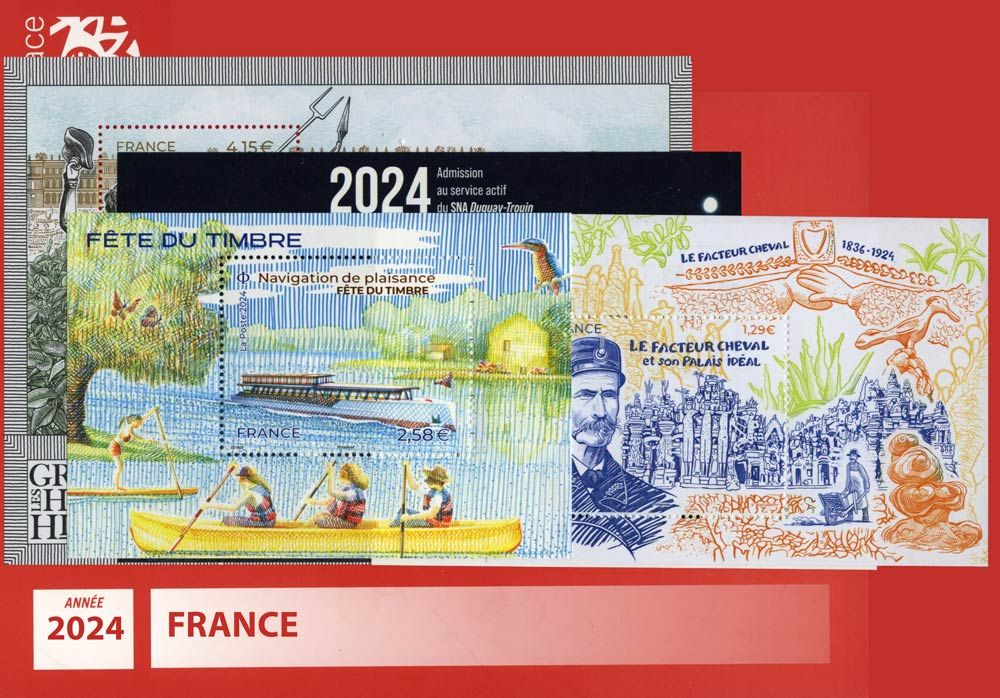 n° 5742/F5828  - Timbre France Année complète  (2024)