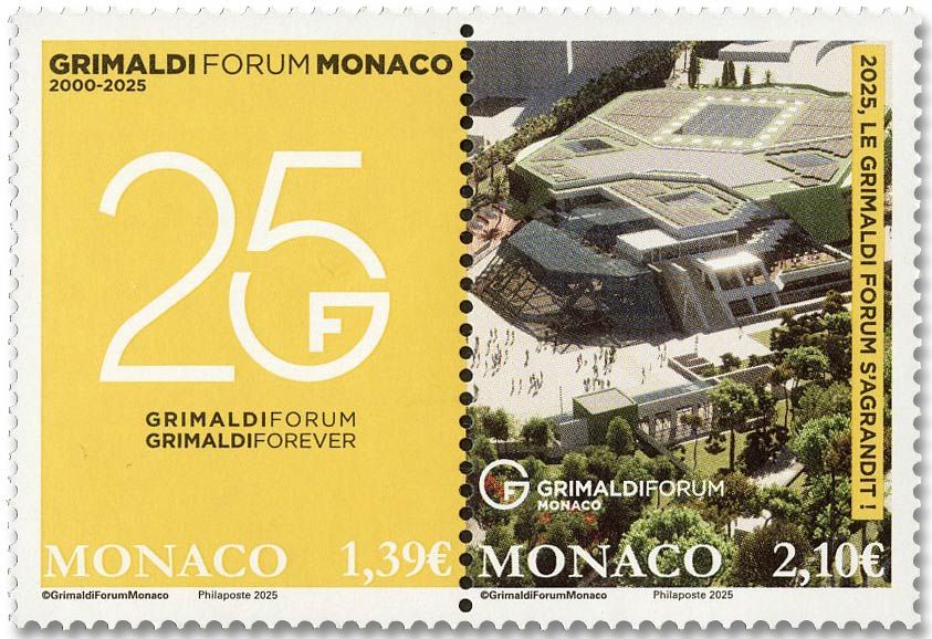 n° 3475/3476 - Timbre MONACO Poste