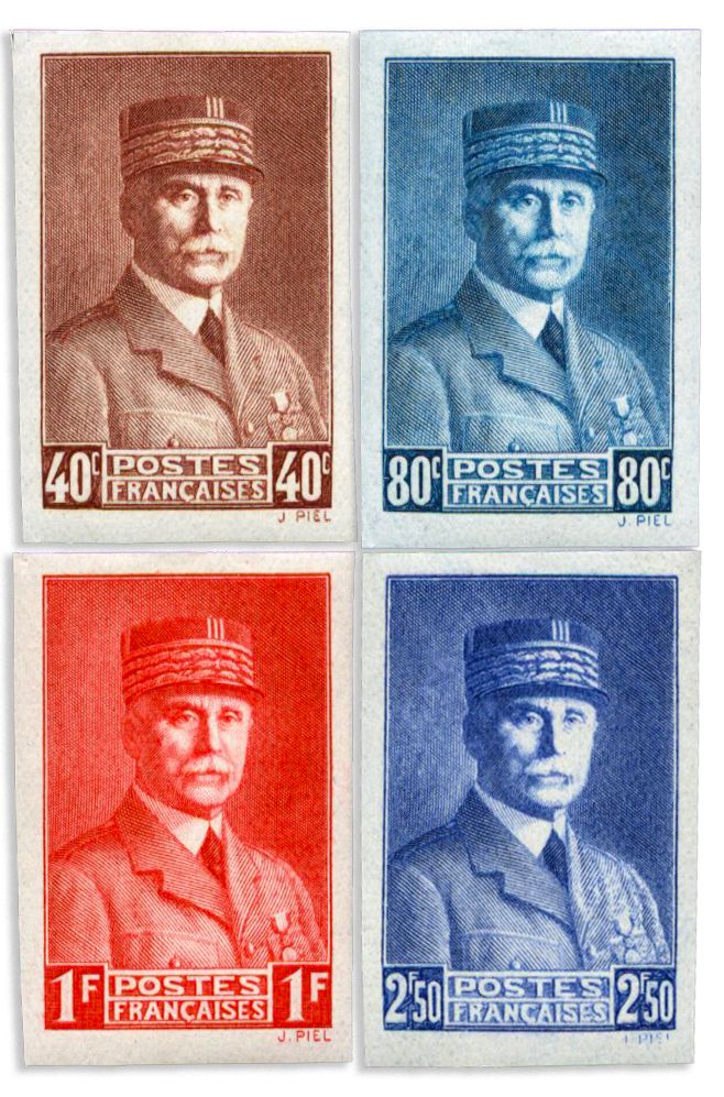n° 470/473** ND - Timbre FRANCE Poste