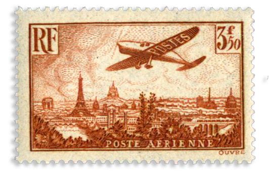 n° 8/13* - Timbre FRANCE Poste Aerienne