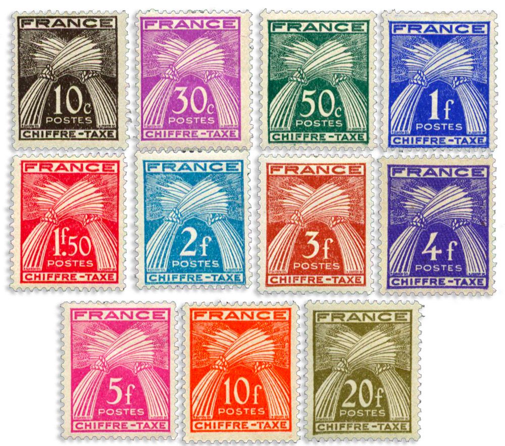 n° 67/77* - Timbre FRANCE Taxe