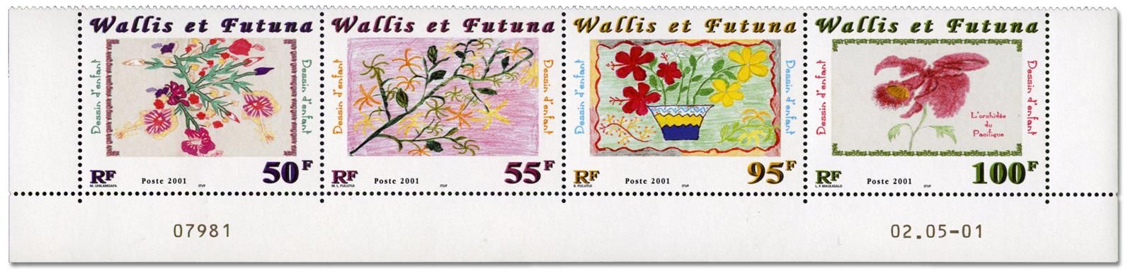 n° 548/564 + BF n° 10** - Timbre WALLIS ET FUTUNA Poste
