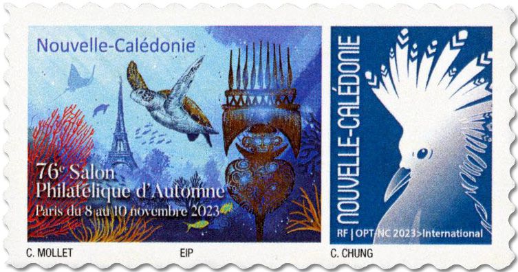 n° 1454/1455 - Timbre Nelle Calédonie Poste