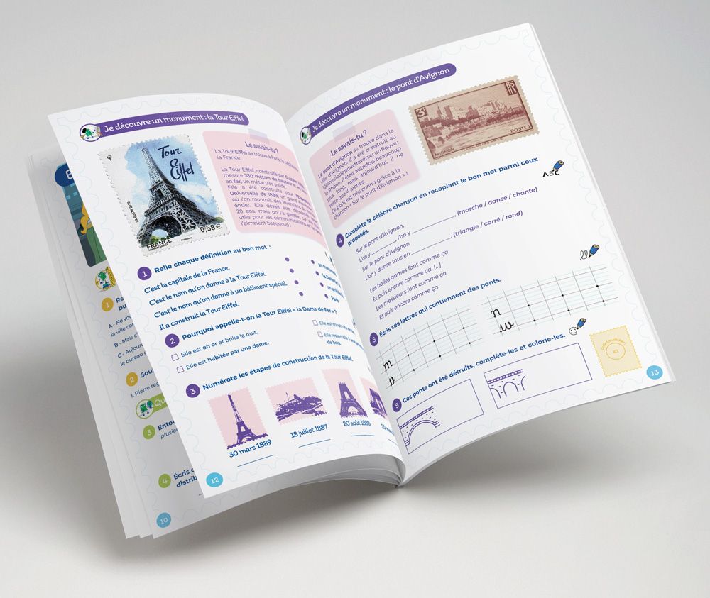 CARNET DE VACANCES - du CP vers le CE1 - Edition 2025 (Philaposte)