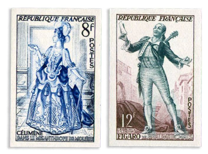 n° 956/957** ND  - Timbre FRANCE Poste