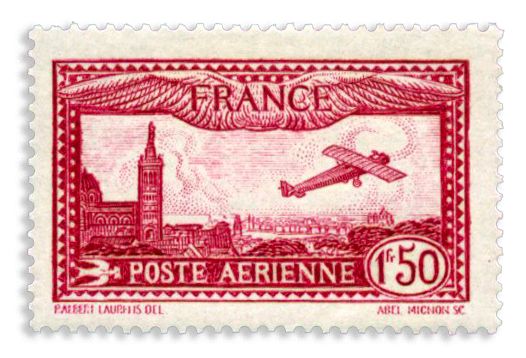 n° 5/6* - Timbre FRANCE Poste Aerienne