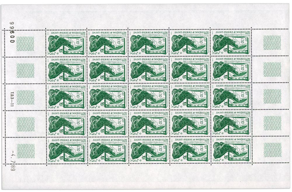 n° 502/503** - Timbre SAINT-PIERRE ET MIQUELON Poste