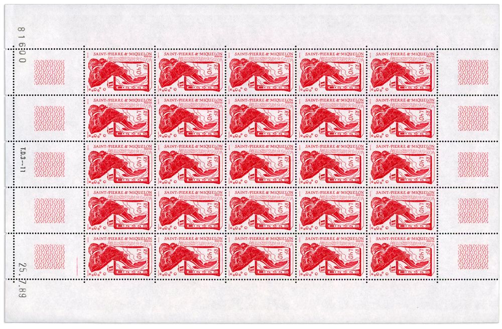 n° 502/503** - Timbre SAINT-PIERRE ET MIQUELON Poste