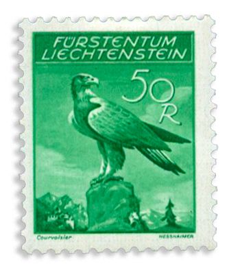 n° 9/13* - Timbre LIECHTENSTEIN Poste Aerienne