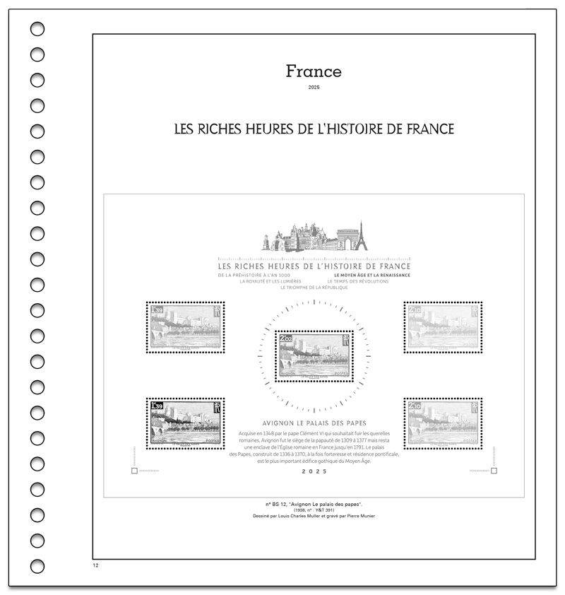 TRESORS DE LA PHILATELIE : 2014 (sets with mounts)
