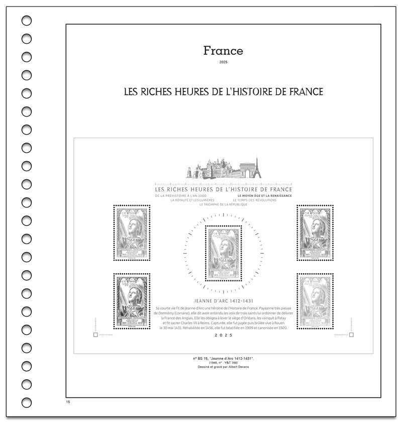 TRESORS DE LA PHILATELIE : 2014 (sets with mounts)