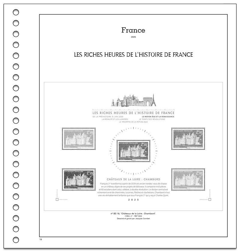 TRESORS DE LA PHILATELIE : 2014 (sets with mounts)
