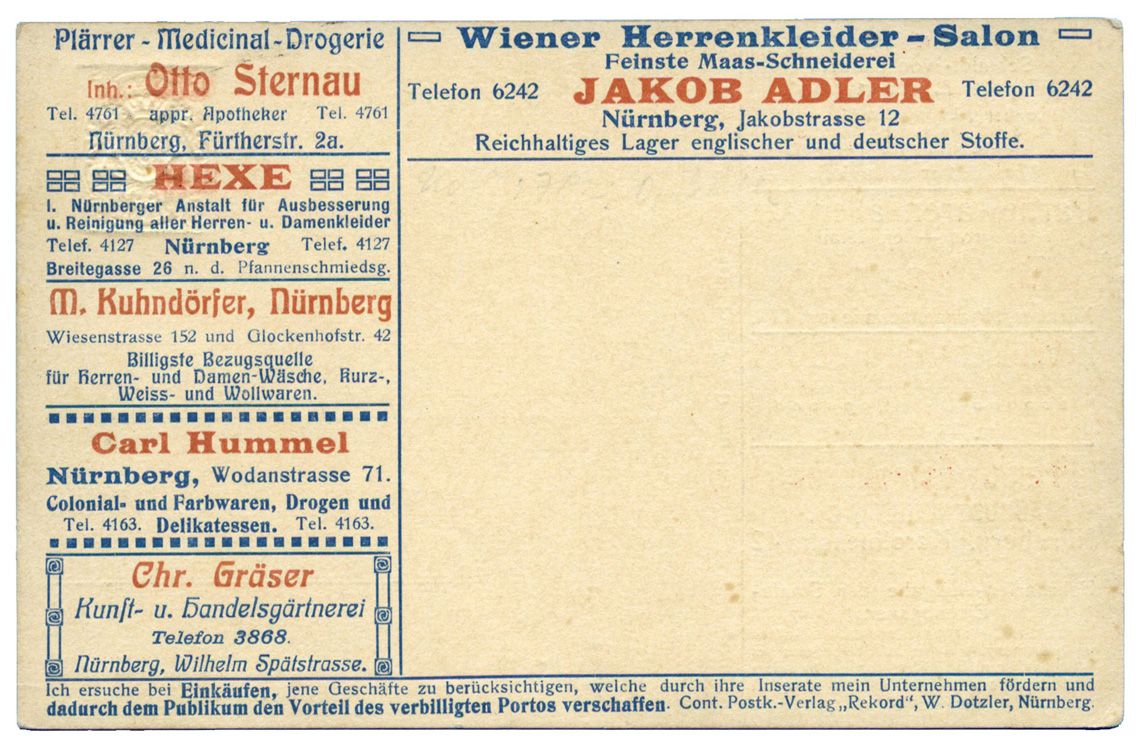 Bavière : Entier Postal 5 Pf vert TSC.