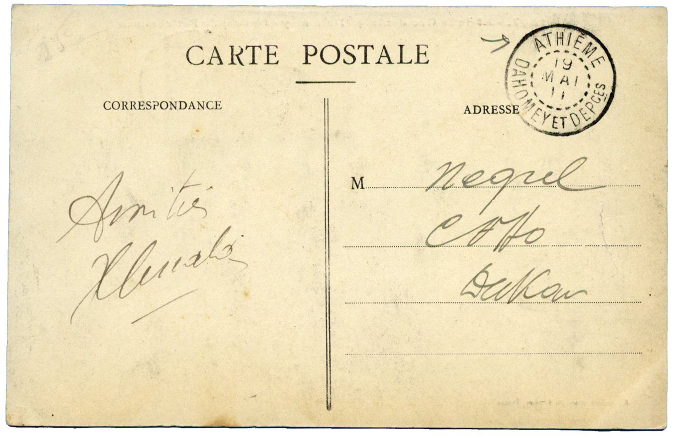 Dahomey : n° 27 obl. Cad ATHIEME 19/MAI/11
