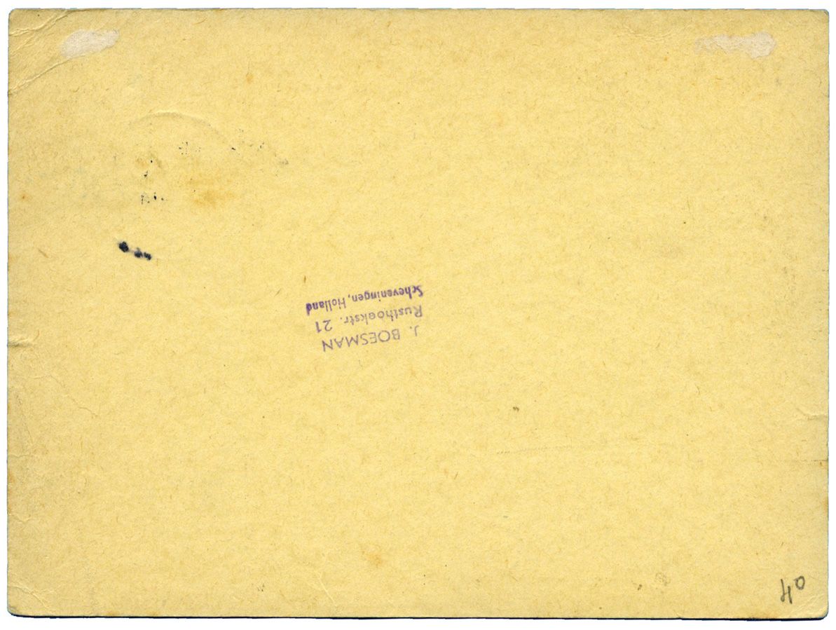 Danemark : Carte de M. Franck MULLER transportée par le ballon  LIBELLE au dessus du Danemark.