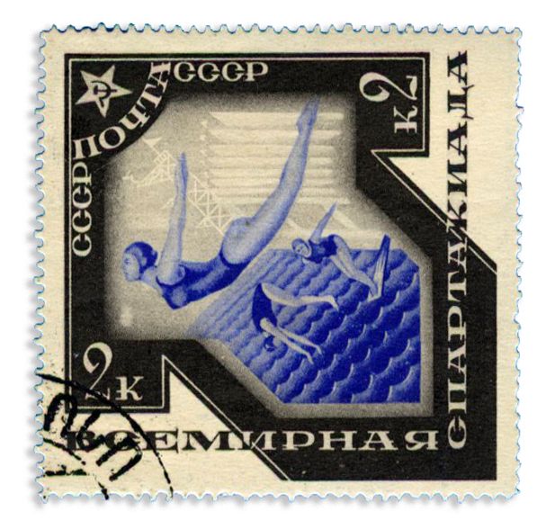 n° 555/564 obl. - Timbre RUSSIE  Poste