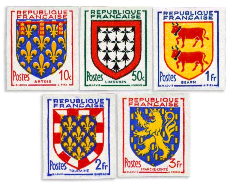 n° 899/903** ND - Timbre FRANCE Poste