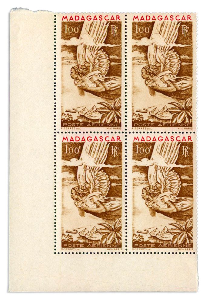 n°  63/64/64B** - Timbre MADAGASCAR Poste Aerienne
