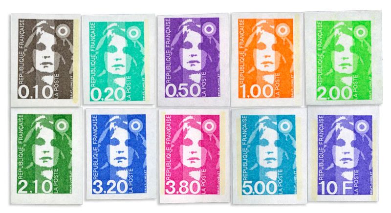 n° 2617/2626** ND - Timbre FRANCE Poste