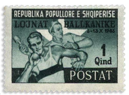 n° 347/353**/* - Timbre ALBANIE Poste
